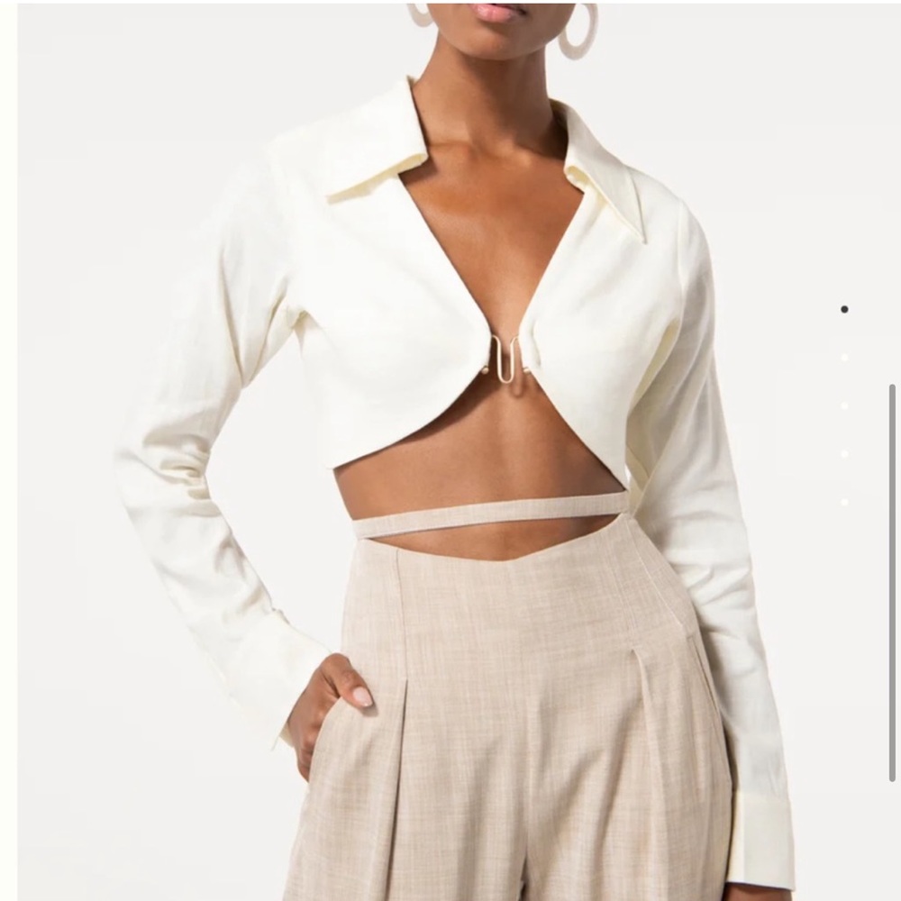 CULT GAIA | Soraya Linen Top | Size 4 | New with tag!